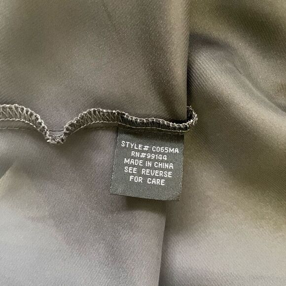 Lapis Womens Small Pullover Sleeveless Top Black Tie Ruffle Neckline Flowy - Picture 12 of 14